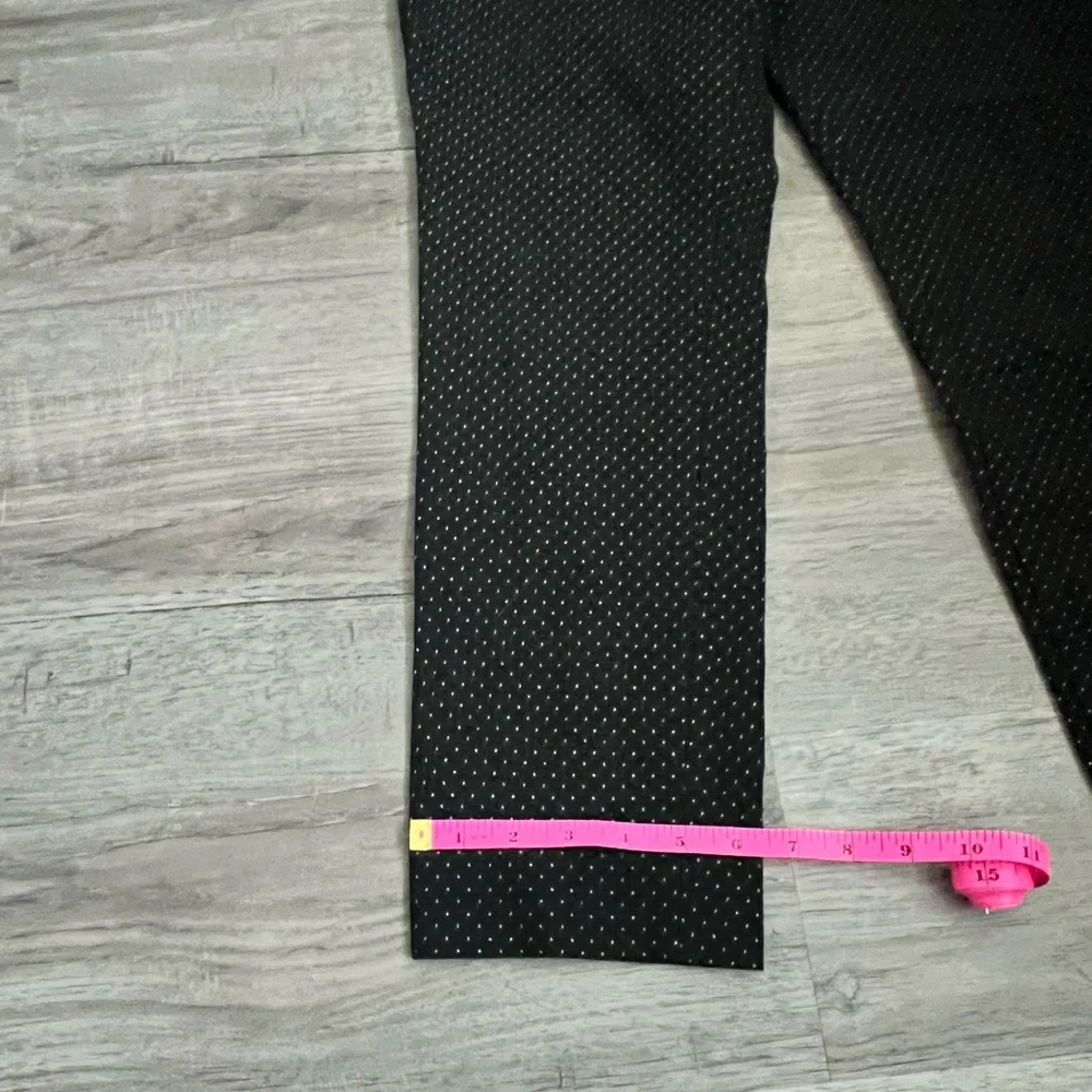 Banana Republic Sloan Ankle Black and white Polka Dot Straight Leg Career Pants - Picture 15 of 15